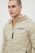 Спортивна куртка adidas TERREX Multi Hybrid колір бежевий Спортивна куртка adidas TERREX Multi Hybrid колір бежевий