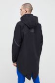Куртка adidas чоловіча колір чорний перехідна (3077775)