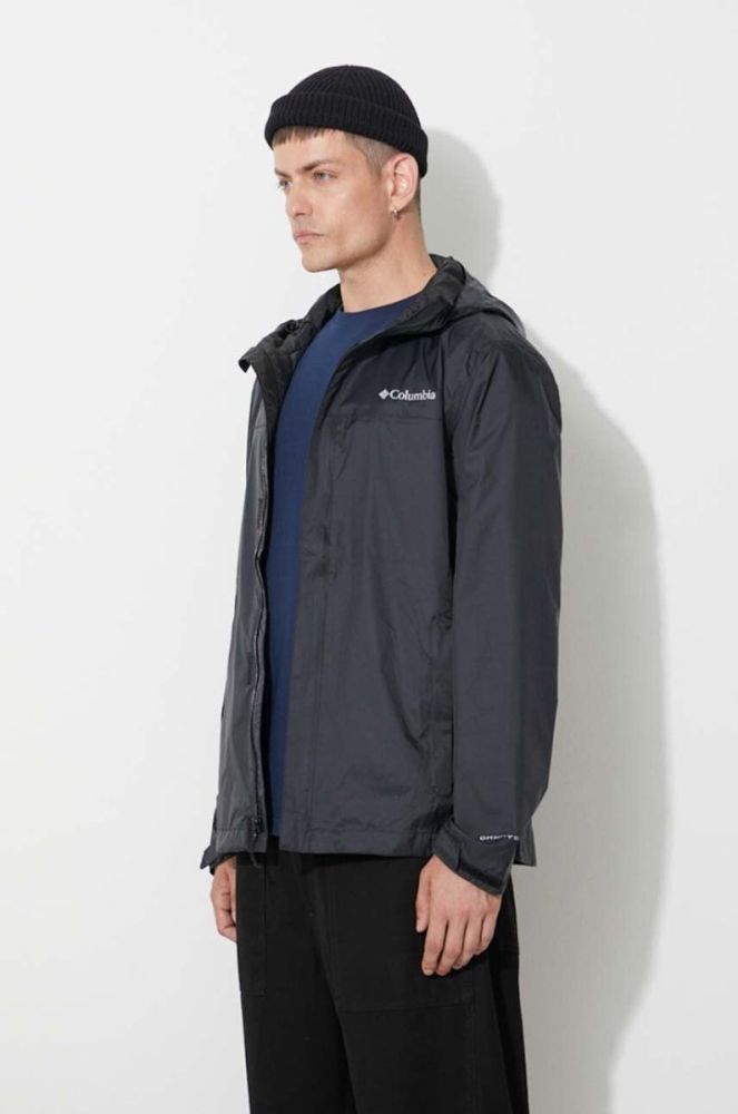Куртка outdoor Columbia Watertight II колір чорний 1533898-742 фото 4