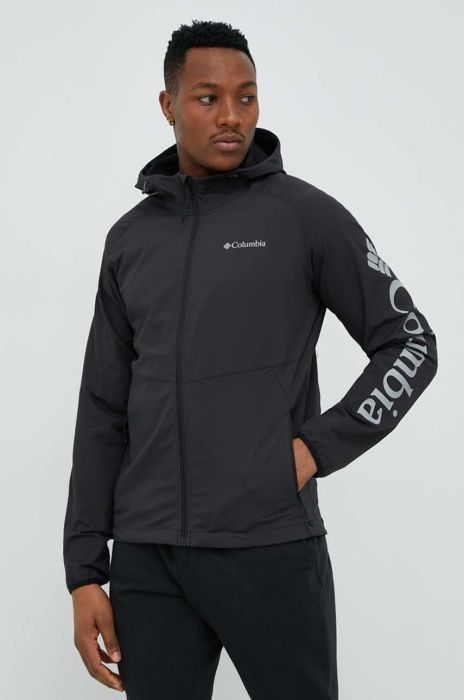 Дощовик Columbia Panther Creek чоловіча колір чорний перехідна Дощовик Columbia Panther Creek чоловіча колір чорний перехідна