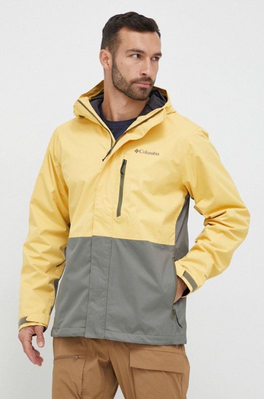 Куртка outdoor Columbia Hikebound колір жовтий 1988621-839
