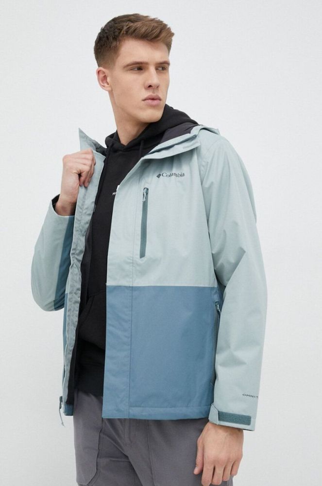 Куртка outdoor Columbia Hikebound колір бірюзовий 1988621-839 фото 4