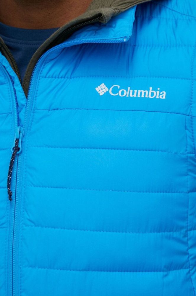 Спортивна безрукавка Columbia перехідний колір блакитний фото 5