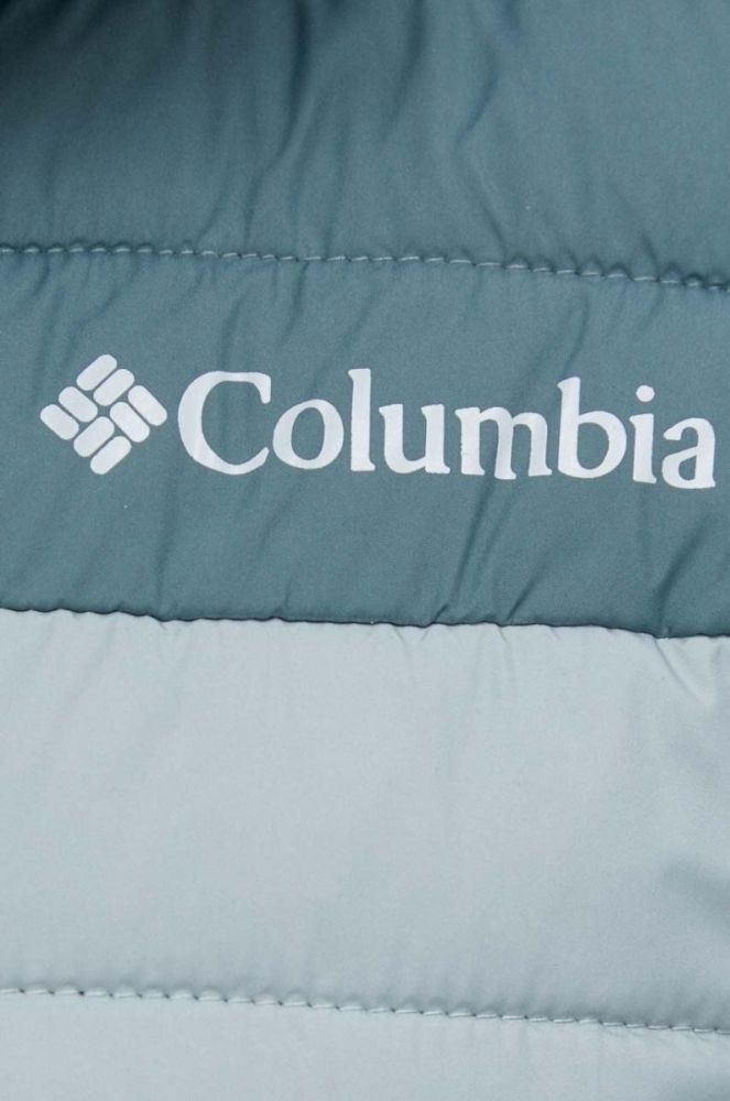 Спортивна безрукавка Columbia колір бірюзовий перехідний фото 6