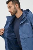 Куртка outdoor Columbia Wright Lake колір блакитний Куртка outdoor Columbia Wright Lake колір блакитний