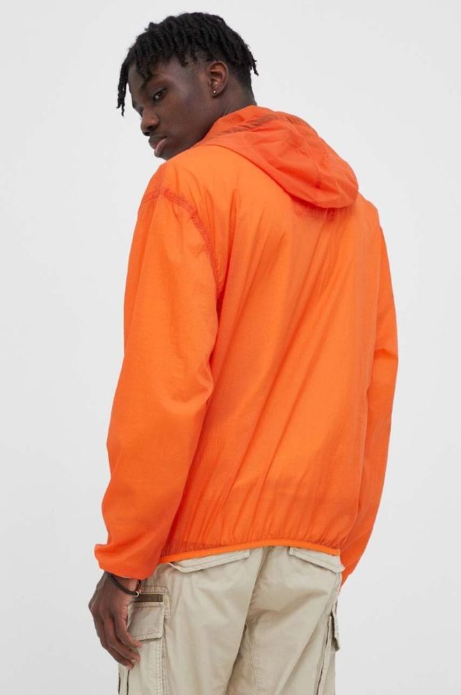 Куртка G-Star Raw чоловіча колір помаранчевий перехідна oversize фото 4