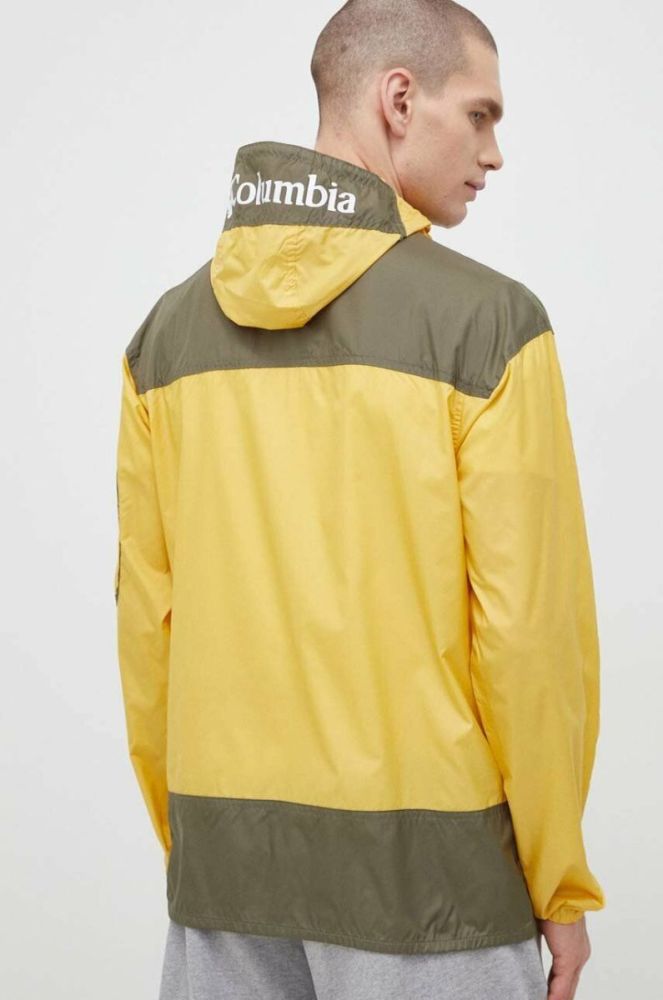 Куртка Columbia чоловіча колір жовтий перехідна 1714291.SS23-839 фото 3