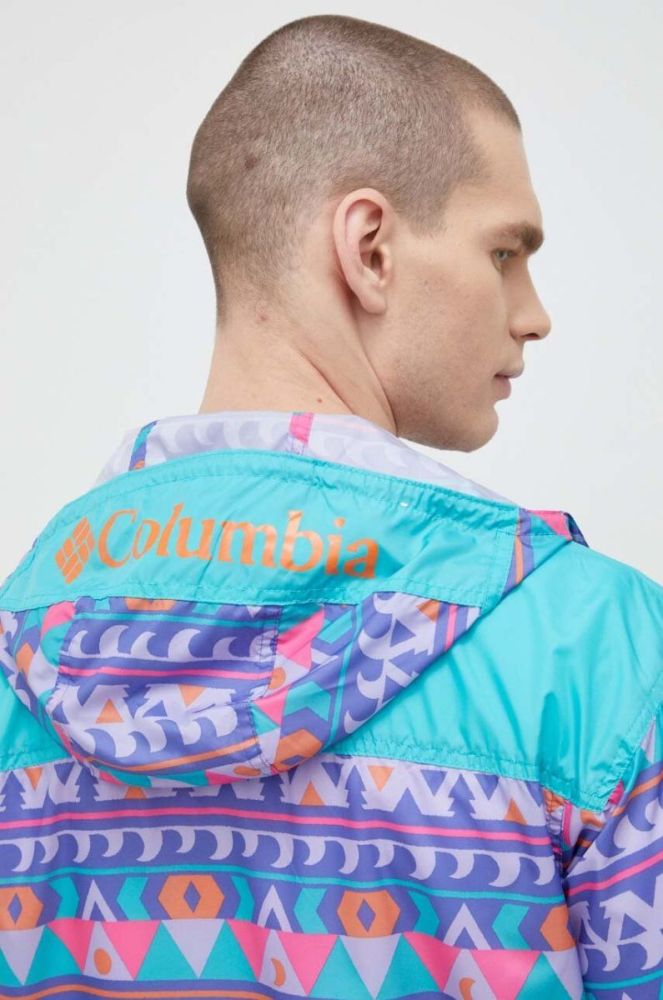 Куртка Columbia чоловіча колір фіолетовий перехідна 1714291.SS23-839 фото 5