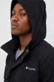 Куртка outdoor Columbia Coho River колір чорний перехідна