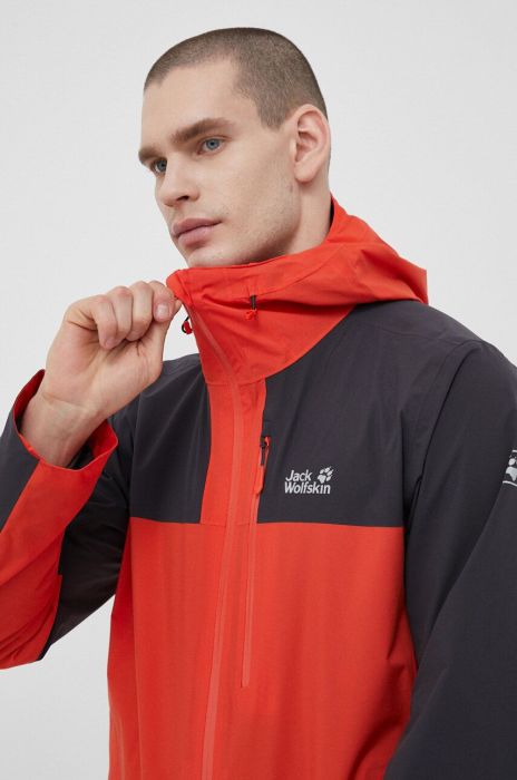 Куртка Jack Wolfskin Go Hike чоловіча колір червоний Куртка Jack Wolfskin Go Hike чоловіча колір червоний