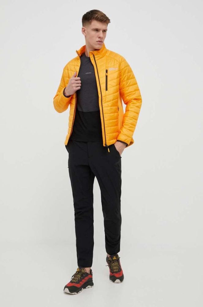 Спортивна куртка Jack Wolfskin Routeburn Pro Ins колір жовтий фото 2