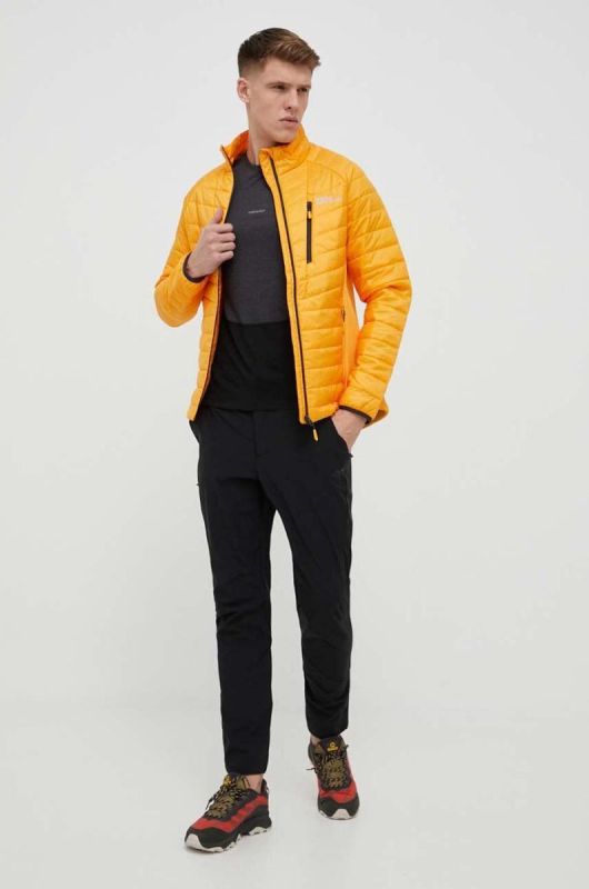 Спортивна куртка Jack Wolfskin Routeburn Pro Ins колір жовтий фото 2