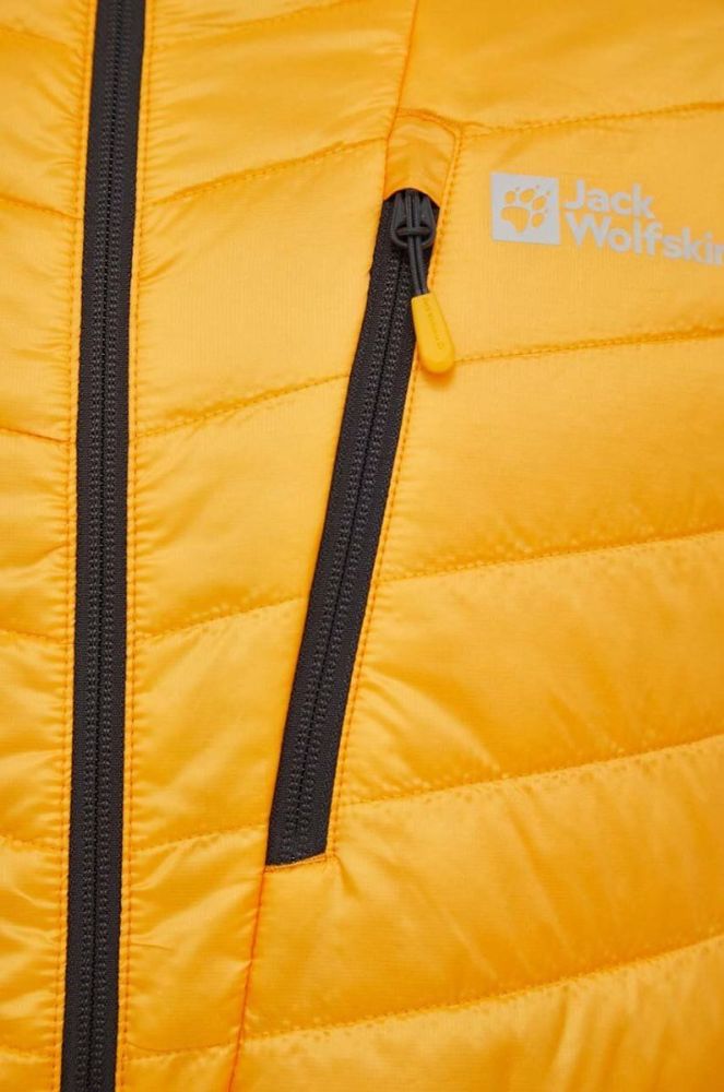 Спортивна куртка Jack Wolfskin Routeburn Pro Ins колір жовтий фото 5