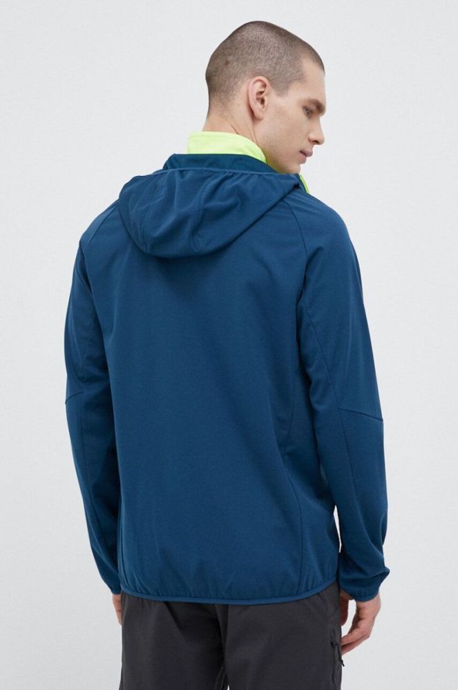 Куртка outdoor Jack Wolfskin Feldberg Hoody колір блакитний фото 3
