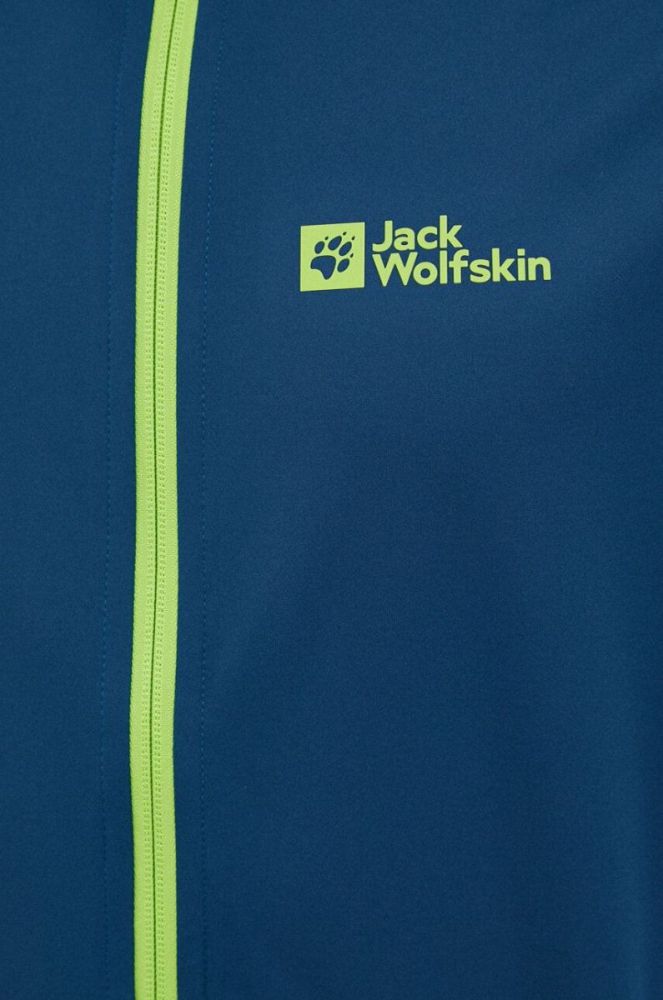 Куртка outdoor Jack Wolfskin Feldberg Hoody колір блакитний фото 5