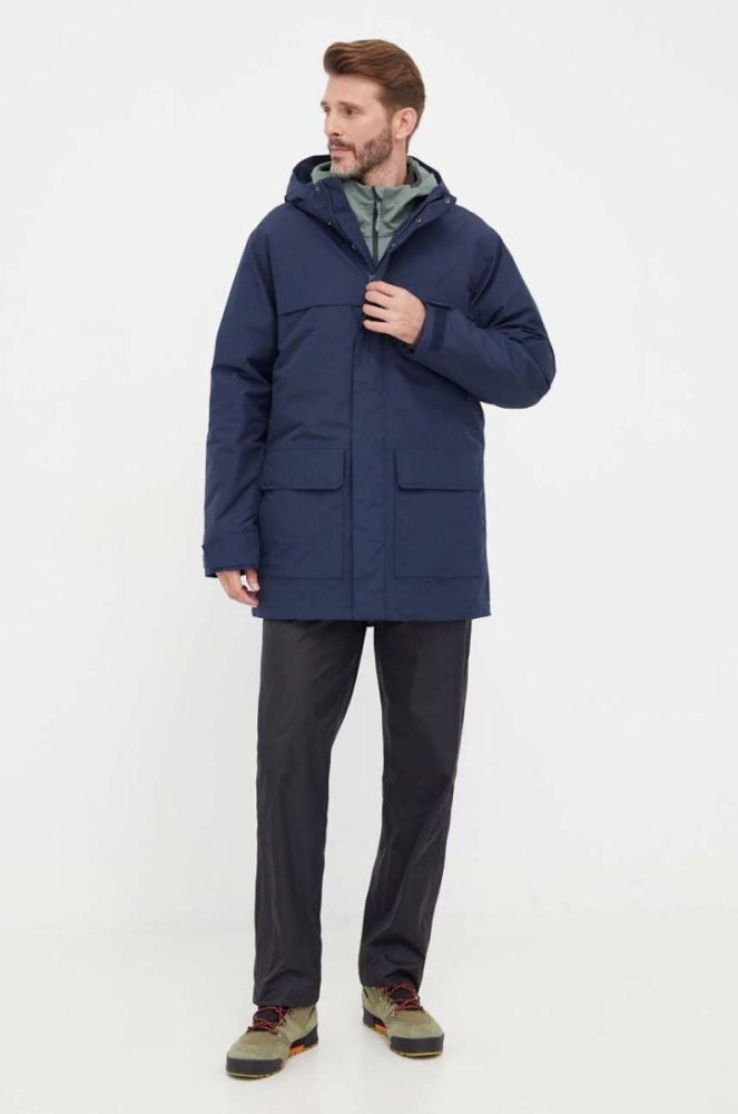 Куртка outdoor Jack Wolfskin Feldberg Hoody колір зелений фото 2