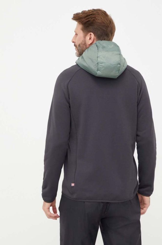 Спортивна куртка Jack Wolfskin Routeburn Pro Hybrid колір зелений фото 3