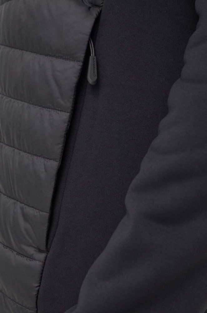 Спортивна куртка Jack Wolfskin Routeburn Pro Hybrid колір чорний фото 6