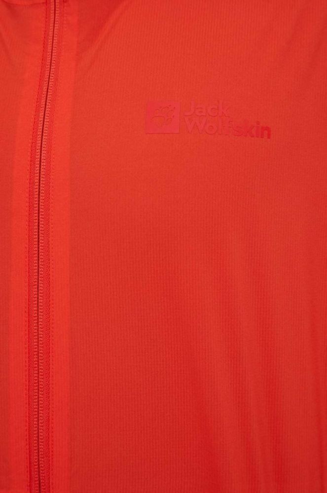 Куртка outdoor Jack Wolfskin Elsberg 2.5L колір помаранчевий фото 5