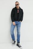Куртка Tommy Jeans чоловіча колір чорний перехідна (2979803)