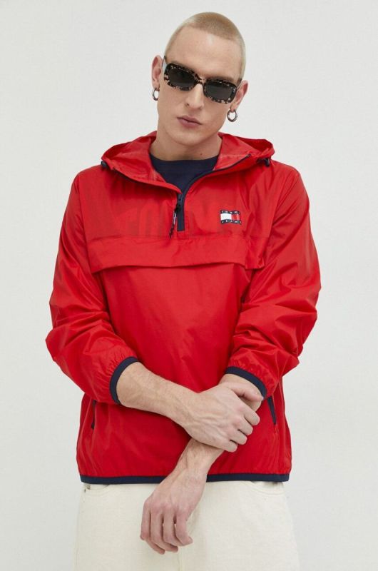 Куртка Tommy Jeans чоловіча колір червоний перехідна (3081922) фото 2