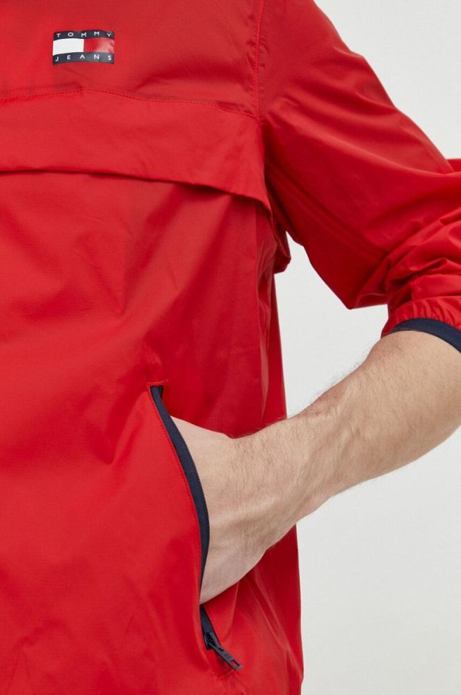 Куртка Tommy Jeans чоловіча колір червоний перехідна (3081922) фото 5
