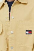 Джинсова куртка Tommy Jeans чоловіча колір жовтий перехідна