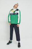 Куртка Tommy Jeans чоловіча колір зелений перехідна oversize