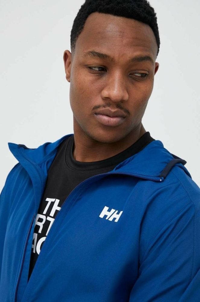 Куртка Helly Hansen чоловіча колір блакитний фото 4
