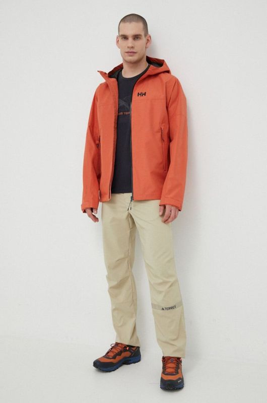 Дощовик Helly Hansen Active Ocean Bound чоловіча колір помаранчевий фото 2