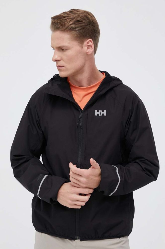 Дощовик Helly Hansen Fast Helly Tech чоловіча колір чорний