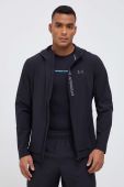 Бігова куртка Under Armour OutRun the Storm колір чорний Бігова куртка Under Armour OutRun the Storm колір чорний