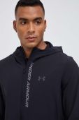 Бігова куртка Under Armour OutRun the Storm колір чорний Бігова куртка Under Armour OutRun the Storm колір чорний