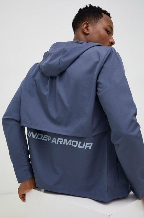 Бігова куртка Under Armour Storm колір сірий Бігова куртка Under Armour Storm колір сірий