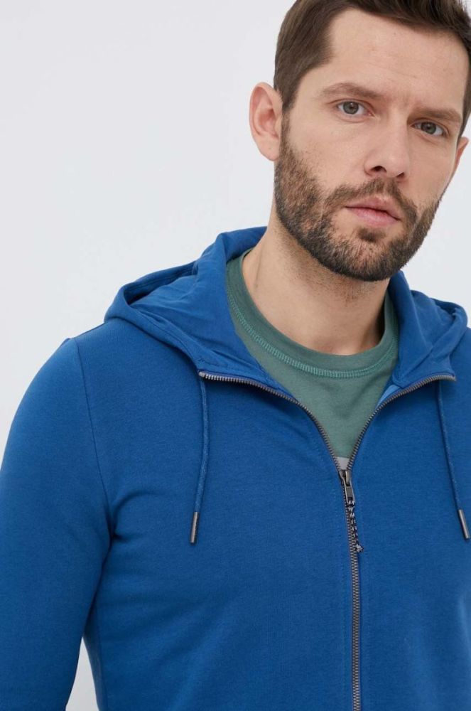Кофта Mammut ML Hooded колір блакитний фото 5