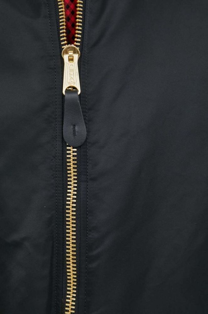 Куртка-бомбер Alpha Industries чоловічий колір чорний зимова 100101.03-Black фото 7