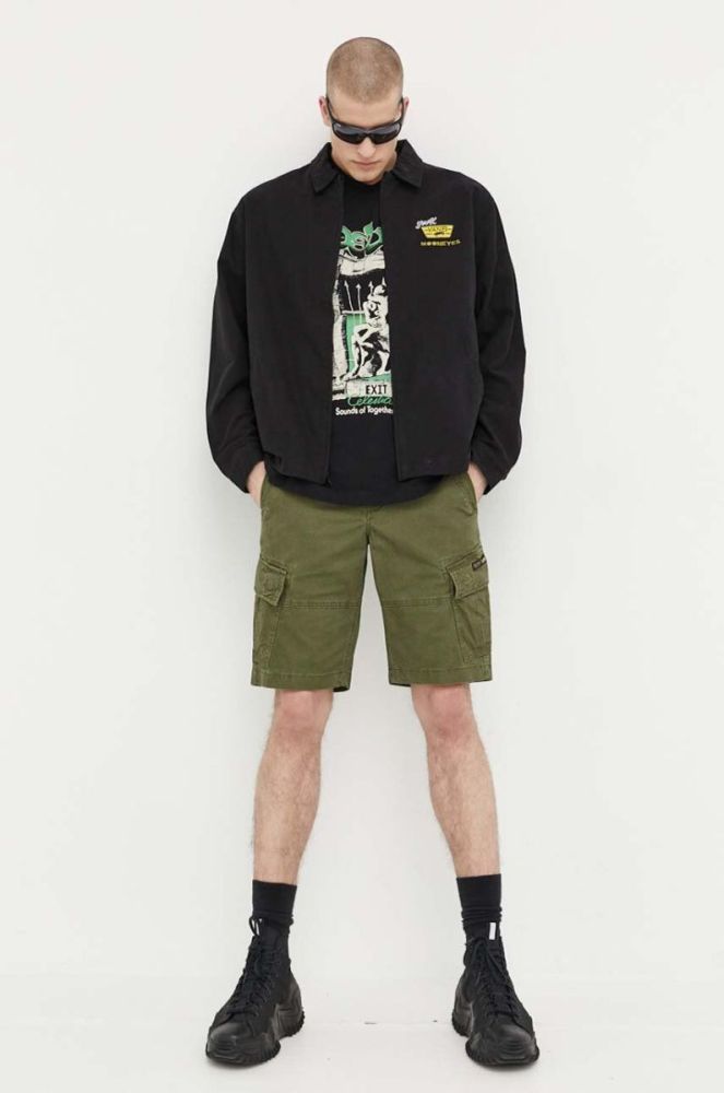 Куртка Vans Mooneyes чоловіча колір чорний перехідна фото 2