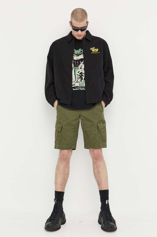 Куртка Vans Mooneyes чоловіча колір чорний перехідна фото 2