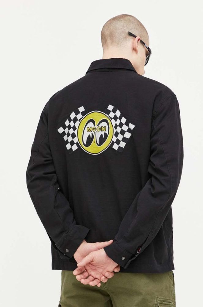 Куртка Vans Mooneyes чоловіча колір чорний перехідна фото 3