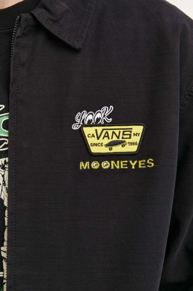 Куртка Vans Mooneyes чоловіча колір чорний перехідна фото 5
