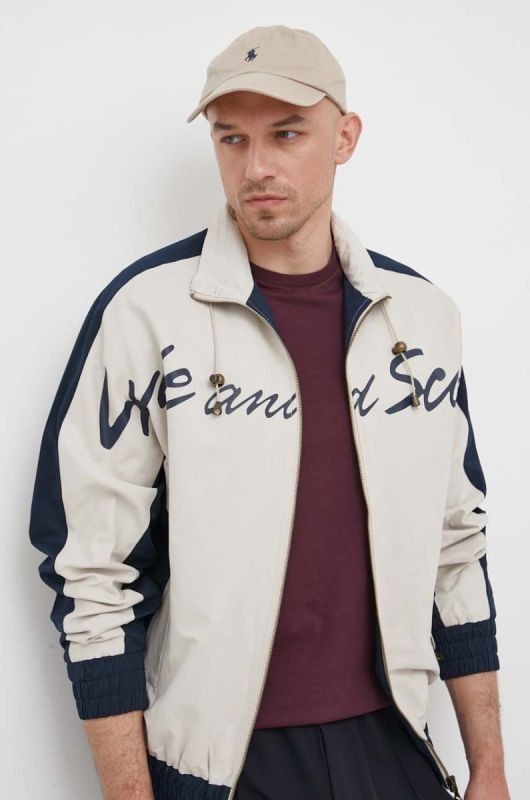 Куртка Lyle & Scott чоловіча колір синій перехідна (3247561)