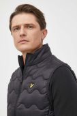 Безрукавка Lyle & Scott чоловічий колір чорний перехідний