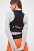 Жилет для бігу adidas TERREX колір чорний