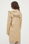 Протидощова куртка Rains 12020 Long Jacket колір бежевий перехідна 12020.24-24Sand