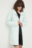 Протидощова куртка Rains 12020 Long Jacket колір зелений перехідна 12020.34-34Mineral