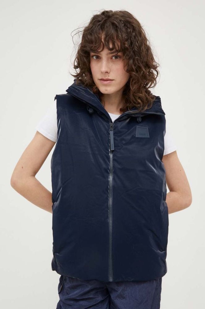 Безрукавка Rains 15710 Loop Vest колір синій зимова фото 3