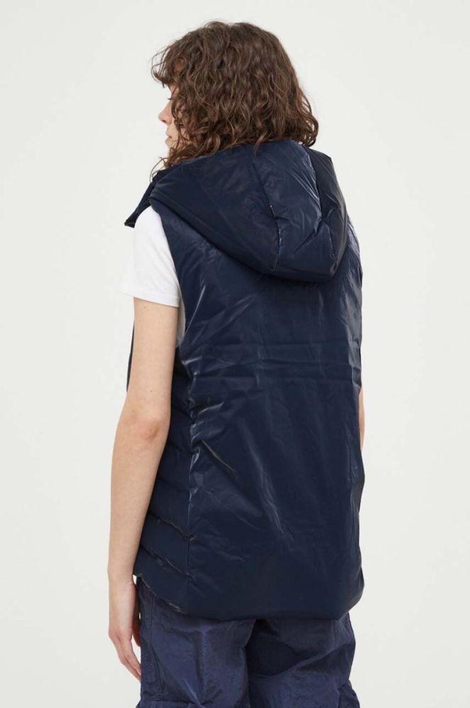 Безрукавка Rains 15710 Loop Vest колір синій зимова фото 5