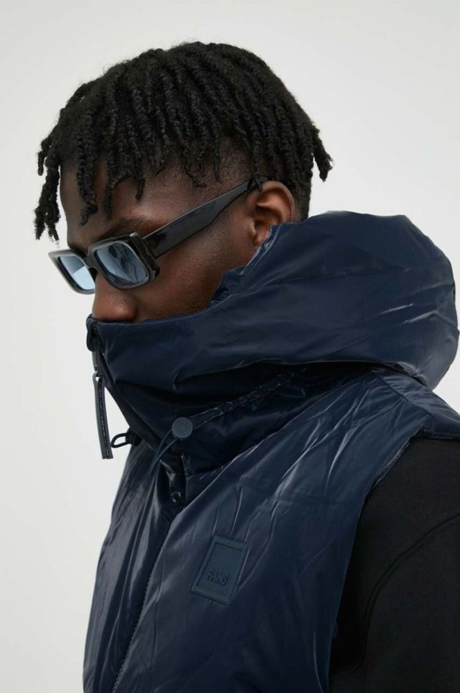 Безрукавка Rains 15710 Loop Vest колір синій зимова фото 7