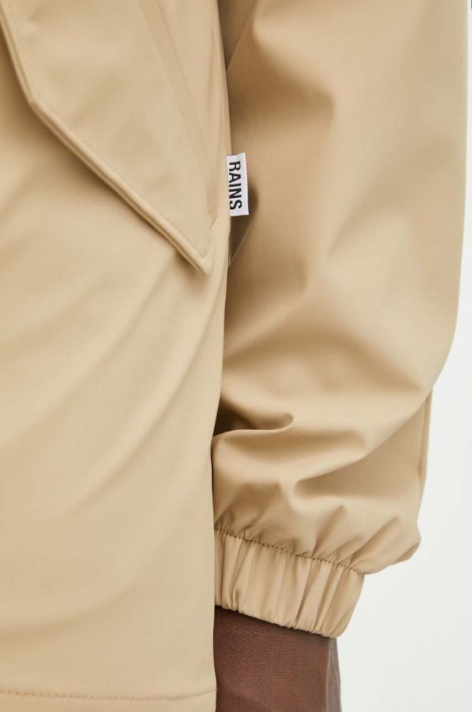 Дощовик Rains 18010 Fishtail Jacket колір бежевий перехідна 18010.24-24Sand фото 8
