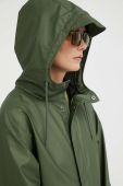 Дощовик Rains 18010 Fishtail Jacket колір зелений перехідна Дощовик Rains 18010 Fishtail Jacket колір зелений перехідна